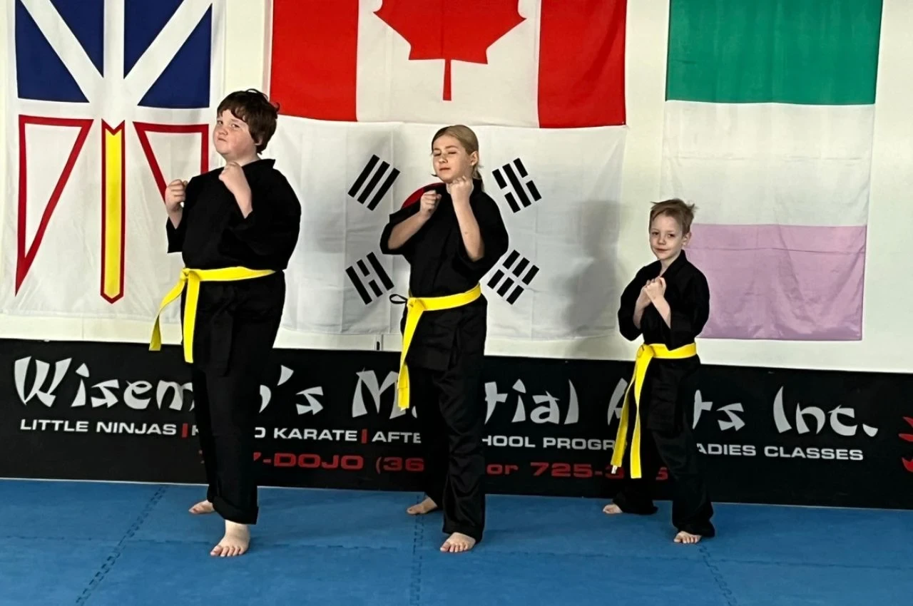 Kids martial arts class